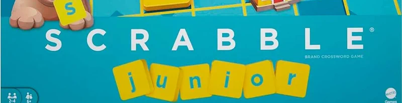 Roliga och lärorika brädspel Scrabble Junior